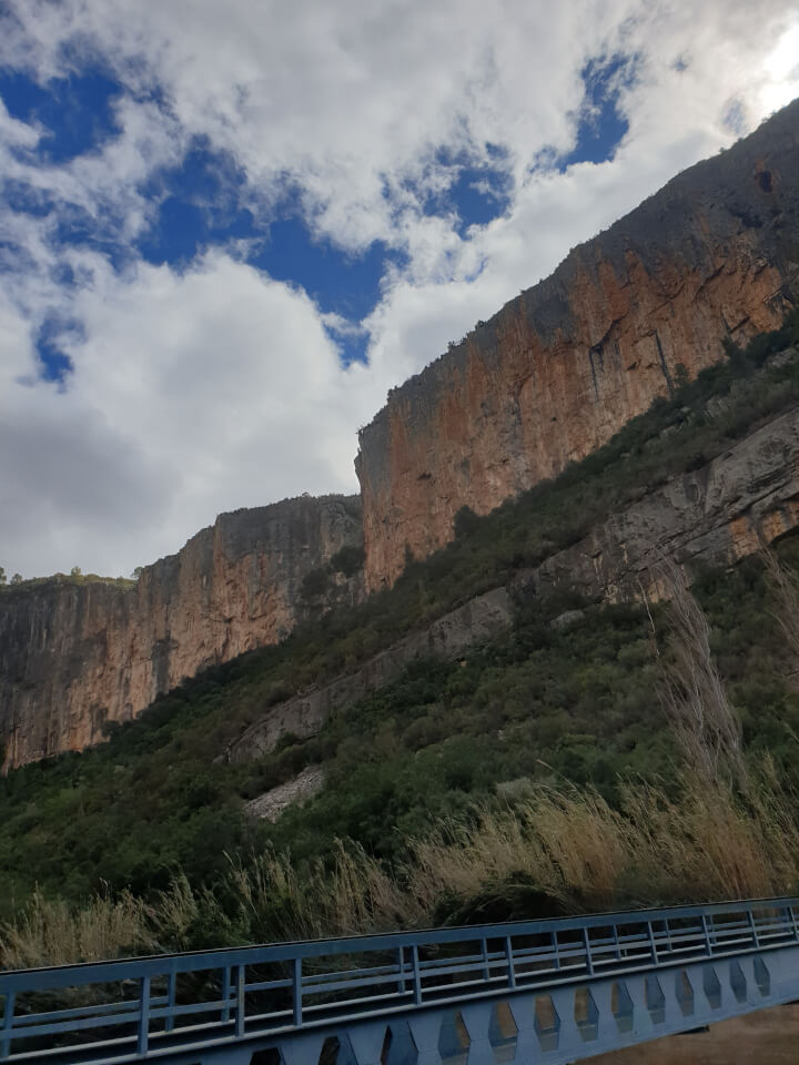 Pantaneros-Route Chulilla Wehr