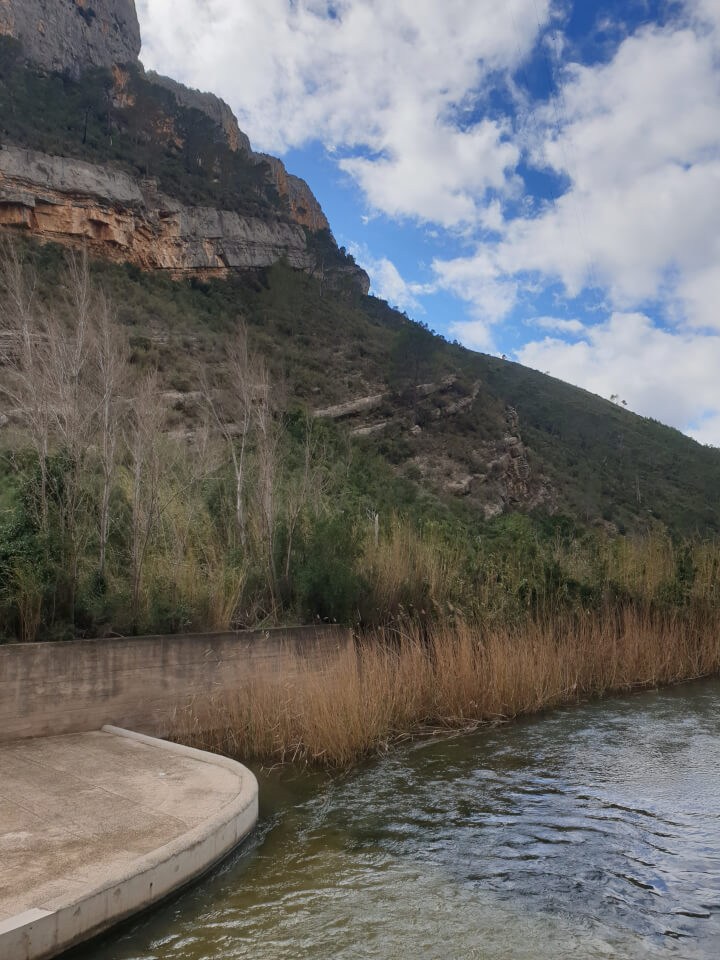 Pantaneros-Route Chulilla Wehr