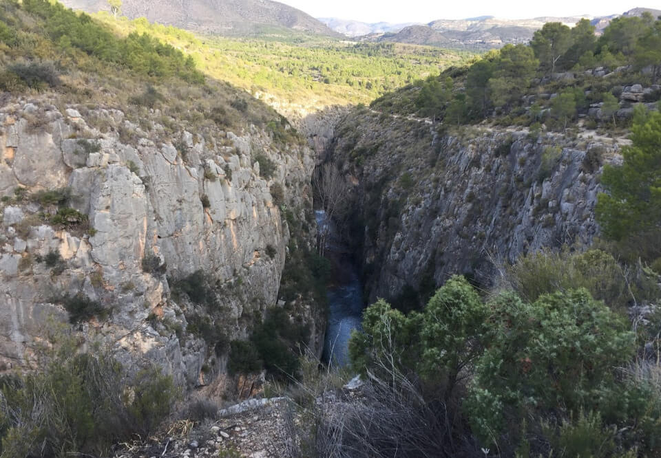 Hängebrückenroute Calderones